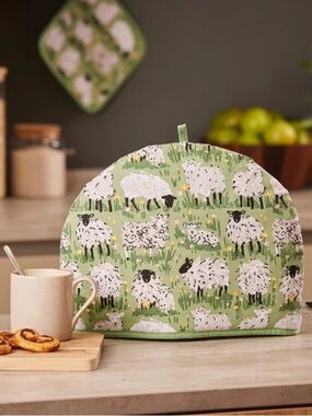 Ulster Weavers Woolly Sheep Tea Cosy 100% Cotton Teapot Cozy Cottage Farmhouse